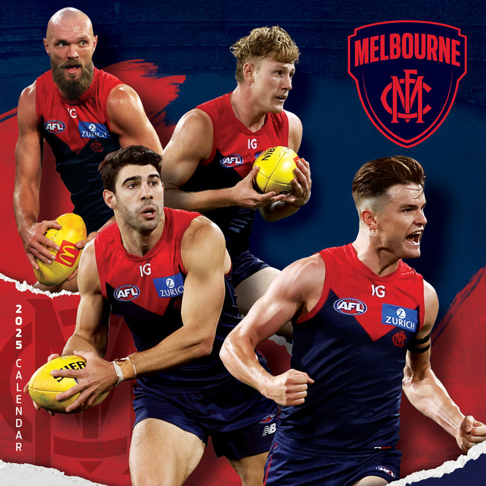 2025 AFL Melbourne Demons Wall Calendar