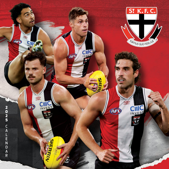 2025 AFL St Kilda Saints Wall Calendar