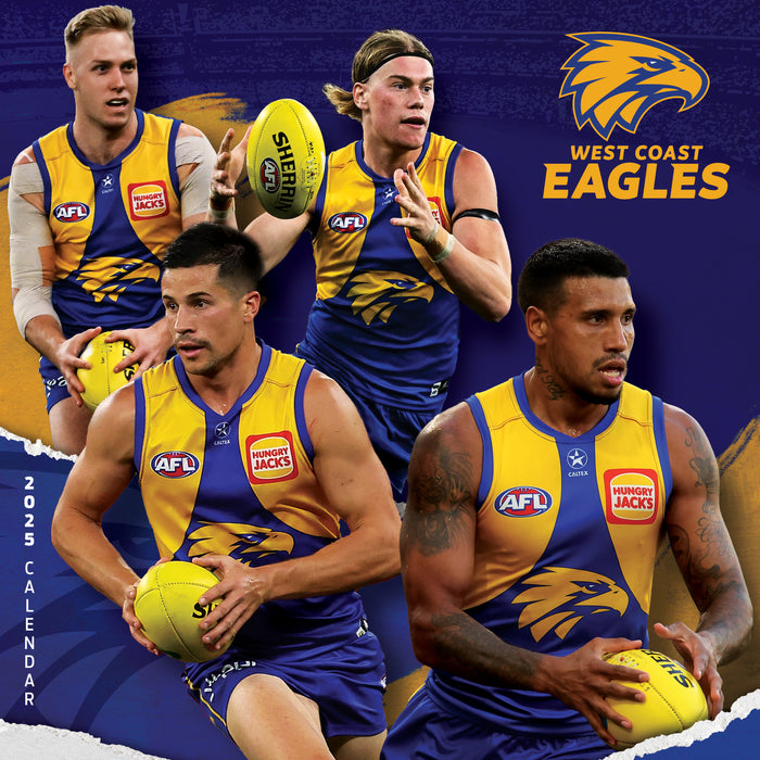 2025 AFL West Coast Eagles Wall Calendar