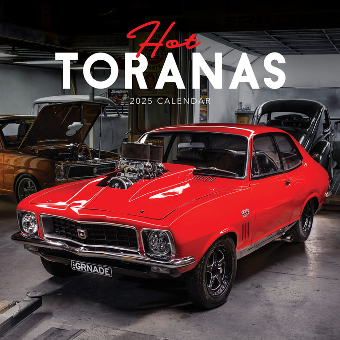 2025 Hot Toranas Wall Calendar