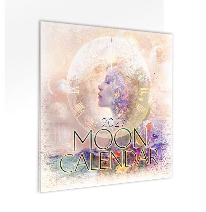 Moon 2027 Square Wall Calendar