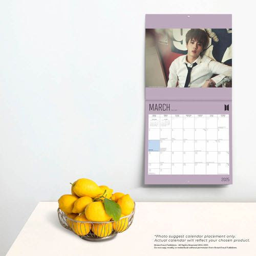 2025 BTS Wall Calendar by  BrownTrout Publishers Inc from Calendar Club