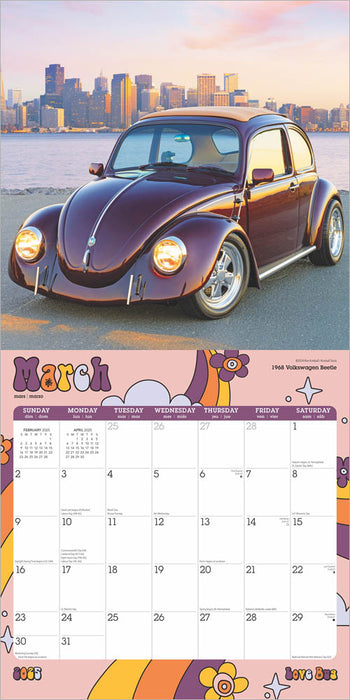 2025 Love Bug Wall Calendar by  BrownTrout Publishers Inc from Calendar Club