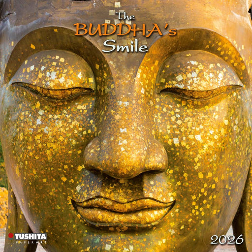The Buddha's Smile 2026 Square Wall Calendar