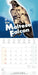 Cinema Noir 2026 Square Wall Calendar