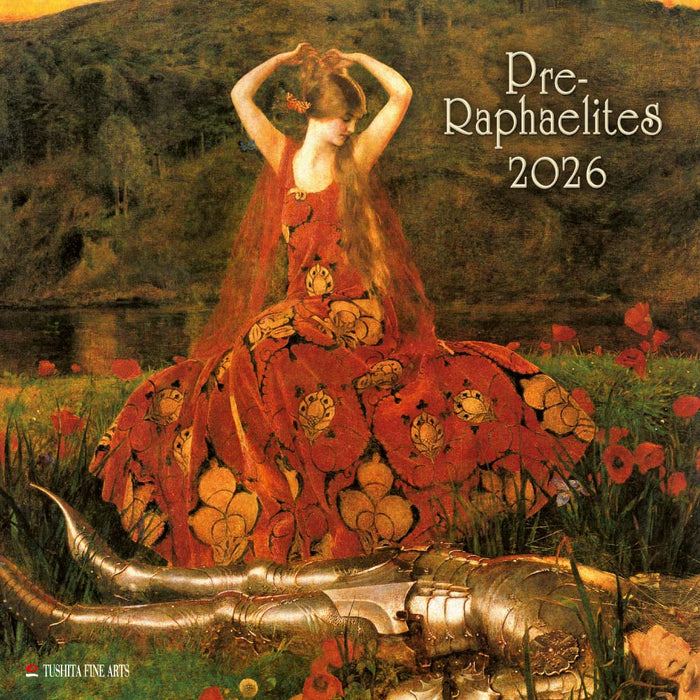 Pre Raphaelites 2026 Square Wall Calendar