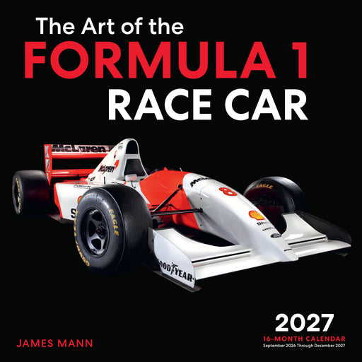 The Art of Formula ONE RaceCar 2027 Square Wall Calendar