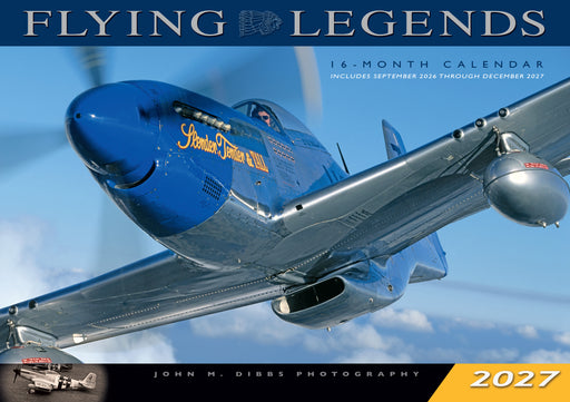 Flying Legends 2027 Large Wall Calendar