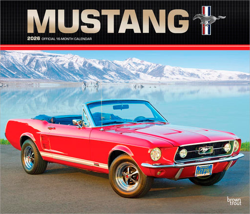 Ford Mustang 2026 Large Wall Calendar