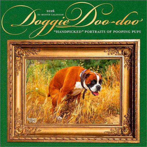 Doggie Doo Doo 2026 Square Wall Calendar