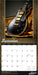 Electric Guitars 2026 Square Wall Calendar