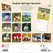 English Springer Spaniels 2026 Square Wall Calendar