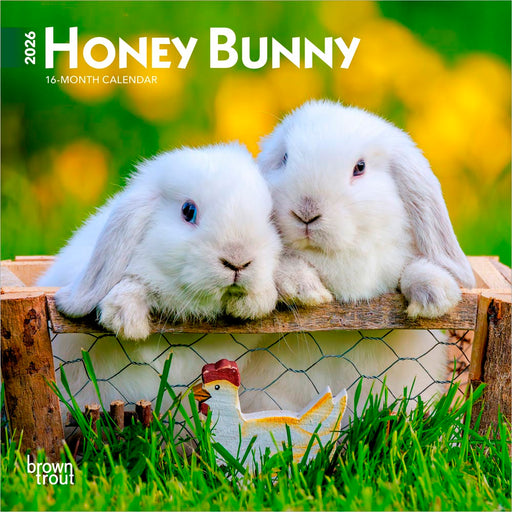 Honey Bunny 2026 Mini Wall Calendar
