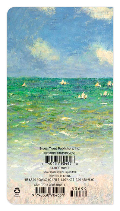 Monet Claude 2026 Pocket Diary