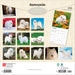 Samoyeds 2026 Square Wall Calendar