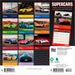 Supercars 2026 Mini Wall Calendar