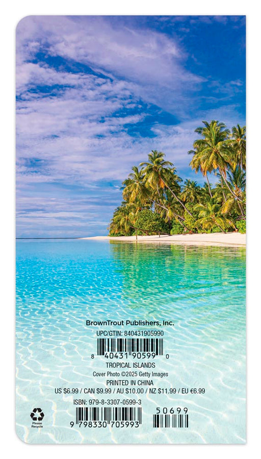 Tropical Islands 2026 Pocket Diary