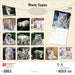 White Tigers 2026 Square Wall Calendar (Online Exclusive)