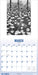 M C Escher 2026 Square Wall Calendar
