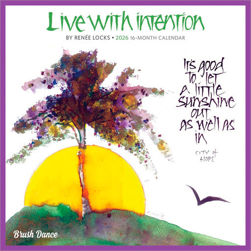Live with Intention 2026 Mini Wall Calendar