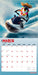 Penguin Party 2026 Square Wall Calendar