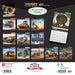 Heavy Equipment 2026 Square Wall Calendar