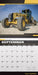 Heavy Equipment 2026 Square Wall Calendar