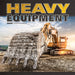 Heavy Equipment 2026 Square Wall Calendar