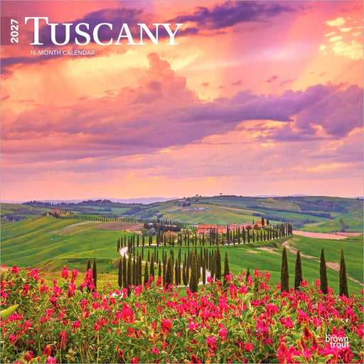 Tuscany 2027 Square Wall Calendar