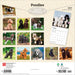 Poodles 2027 Square Wall Calendar