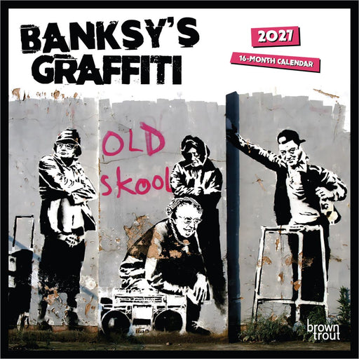 Banksy s Graffiti 2027 Mini Wall Calendar