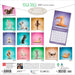 Yoga Dogs 2027 Square Wall Calendar
