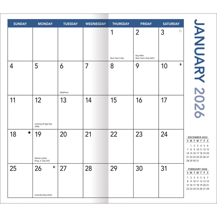 Playful Puppies 2026 Pocket Diary