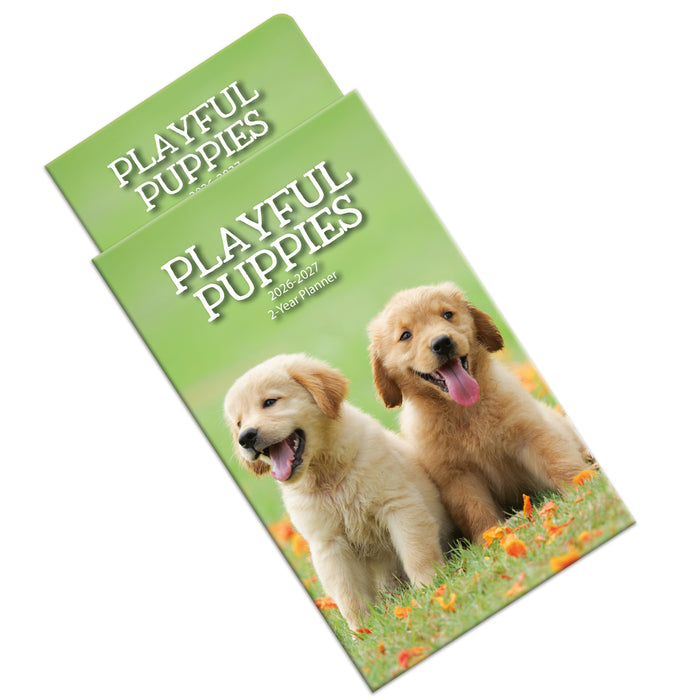 Playful Puppies 2026 Pocket Diary