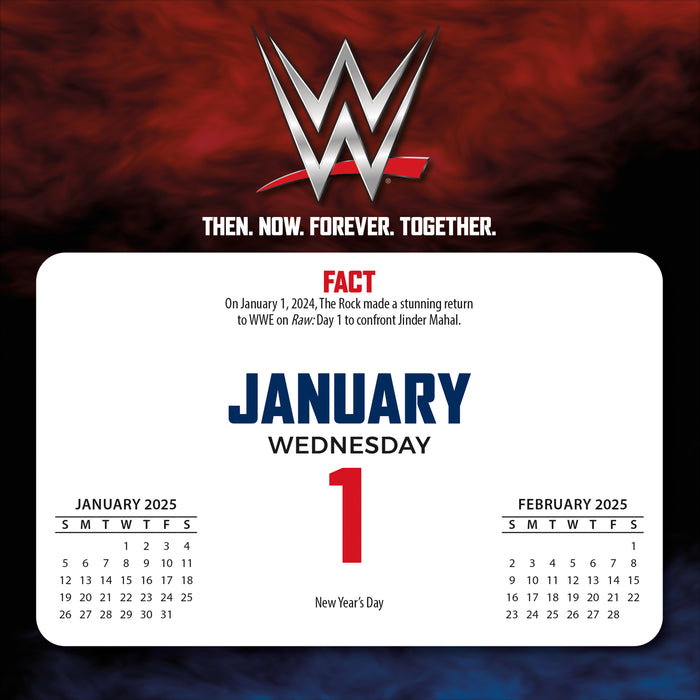 WWE Wrestling 2026 Page-A-Day Calendar