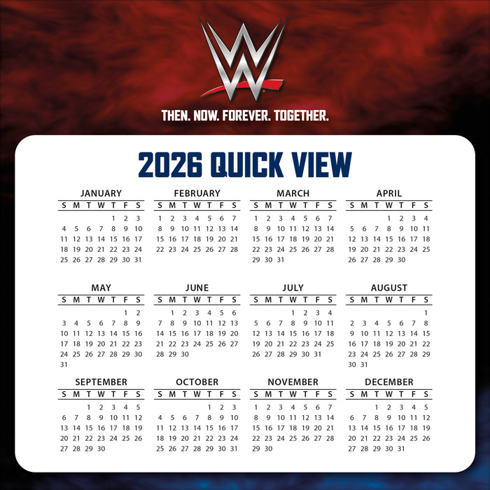 WWE Wrestling 2026 Page-A-Day Calendar