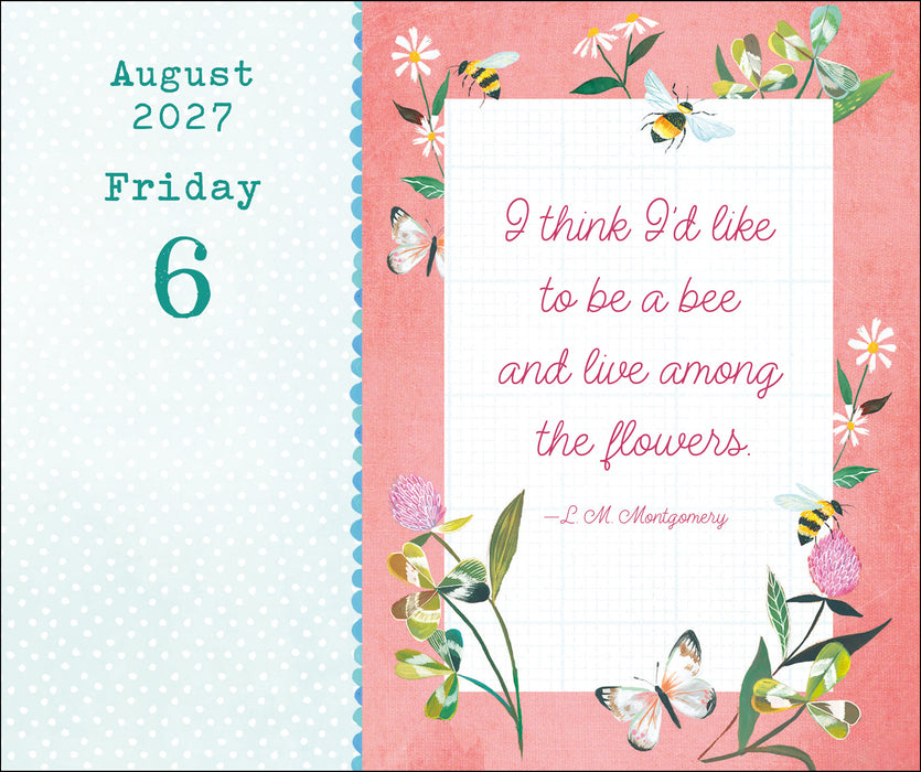 Katie Daisy 2027 Page-A-Day Calendar