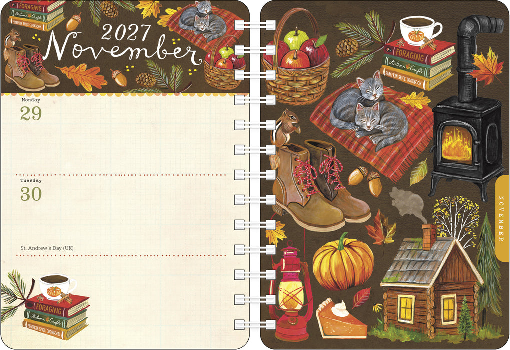 Katie Daisy 2027 Weekly Diary