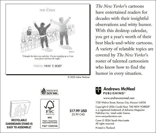 Cartoons from The New Yorker 2027 Page-A-Day Calendar