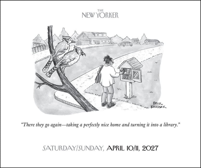Cartoons from The New Yorker 2027 Page-A-Day Calendar