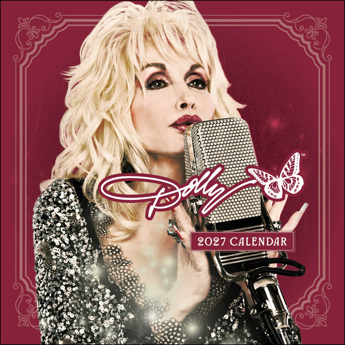 Dolly Parton 2027 Square Wall Calendar