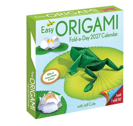 Easy Origami Fold-a-Day 2027 Page-A-Day Calendar