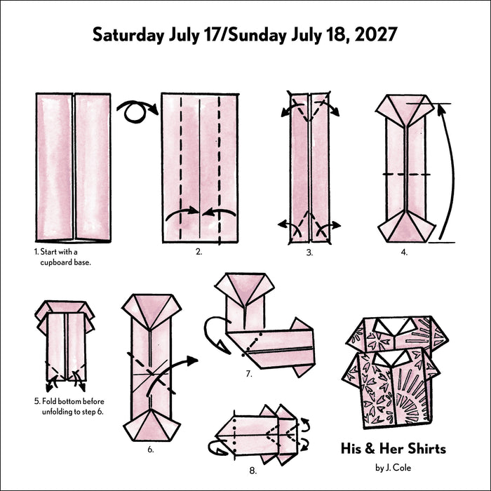 Easy Origami Fold-a-Day 2027 Page-A-Day Calendar
