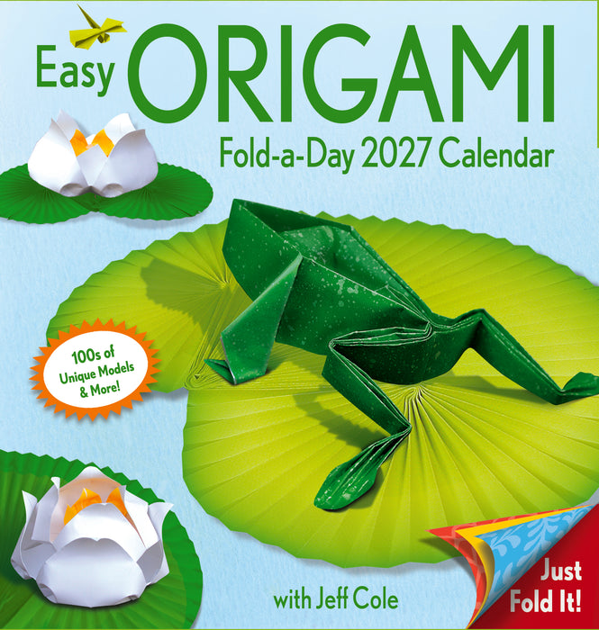 Easy Origami Fold-a-Day 2027 Page-A-Day Calendar