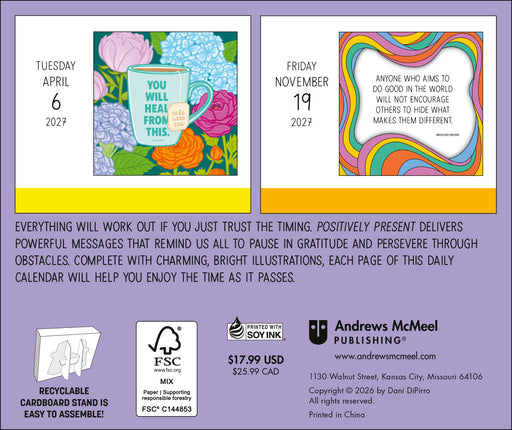 Positively Present 2027 Page-A-Day Calendar