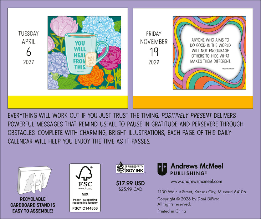 Positively Present 2027 Page-A-Day Calendar