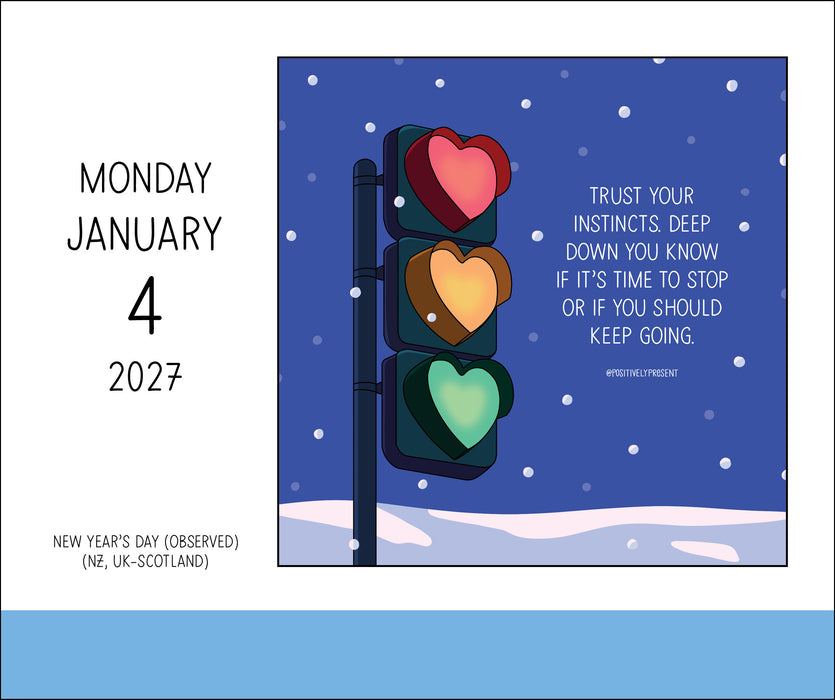 Positively Present 2027 Page-A-Day Calendar