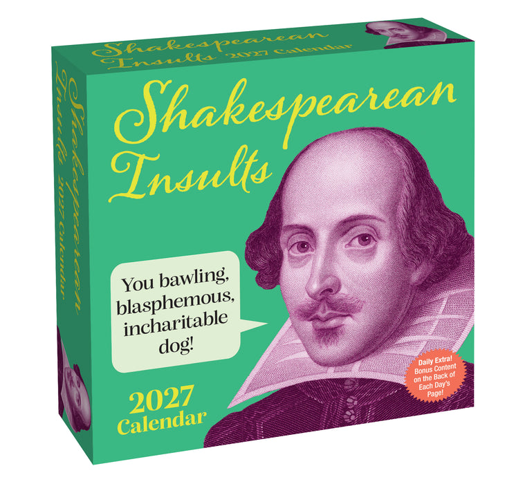 Shakespearean Insults 2027 Page-A-Day Calendar
