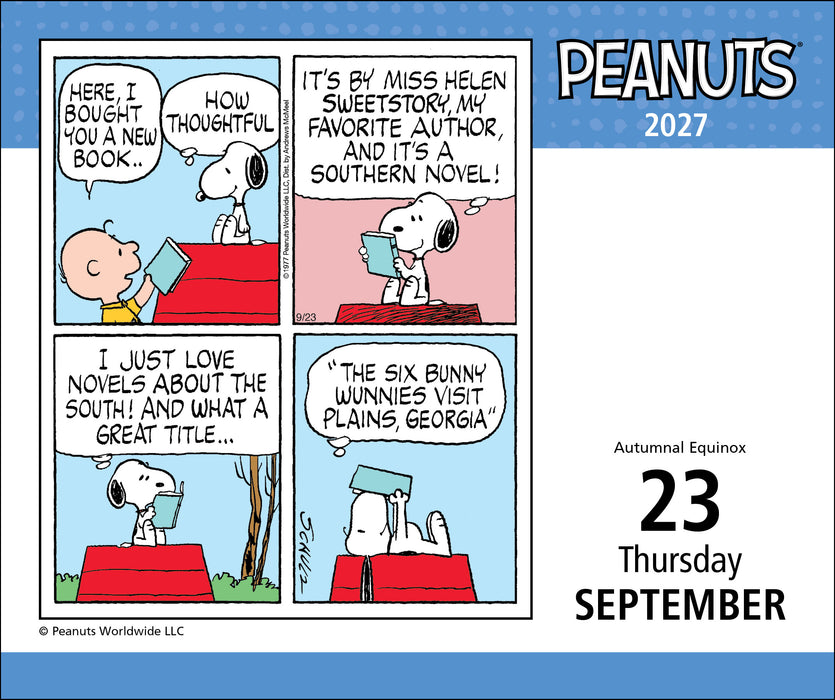 Peanuts 2027 Page-A-Day Calendar