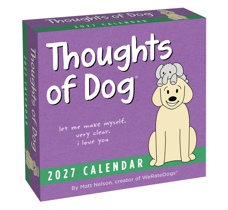 Thoughts of Dog 2027 Page-A-Day Calendar
